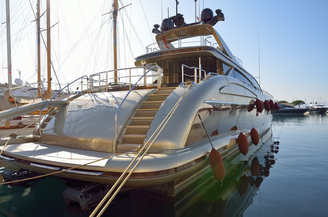 boat, yacht, port